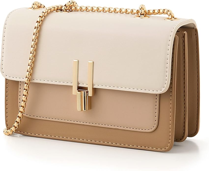Elegant Color Block Crossbody