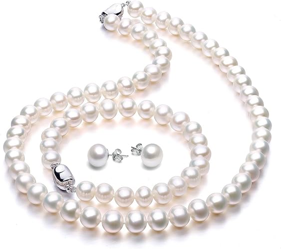 VIKI LYNN Freshwater Cultured Pearl Necklace Set